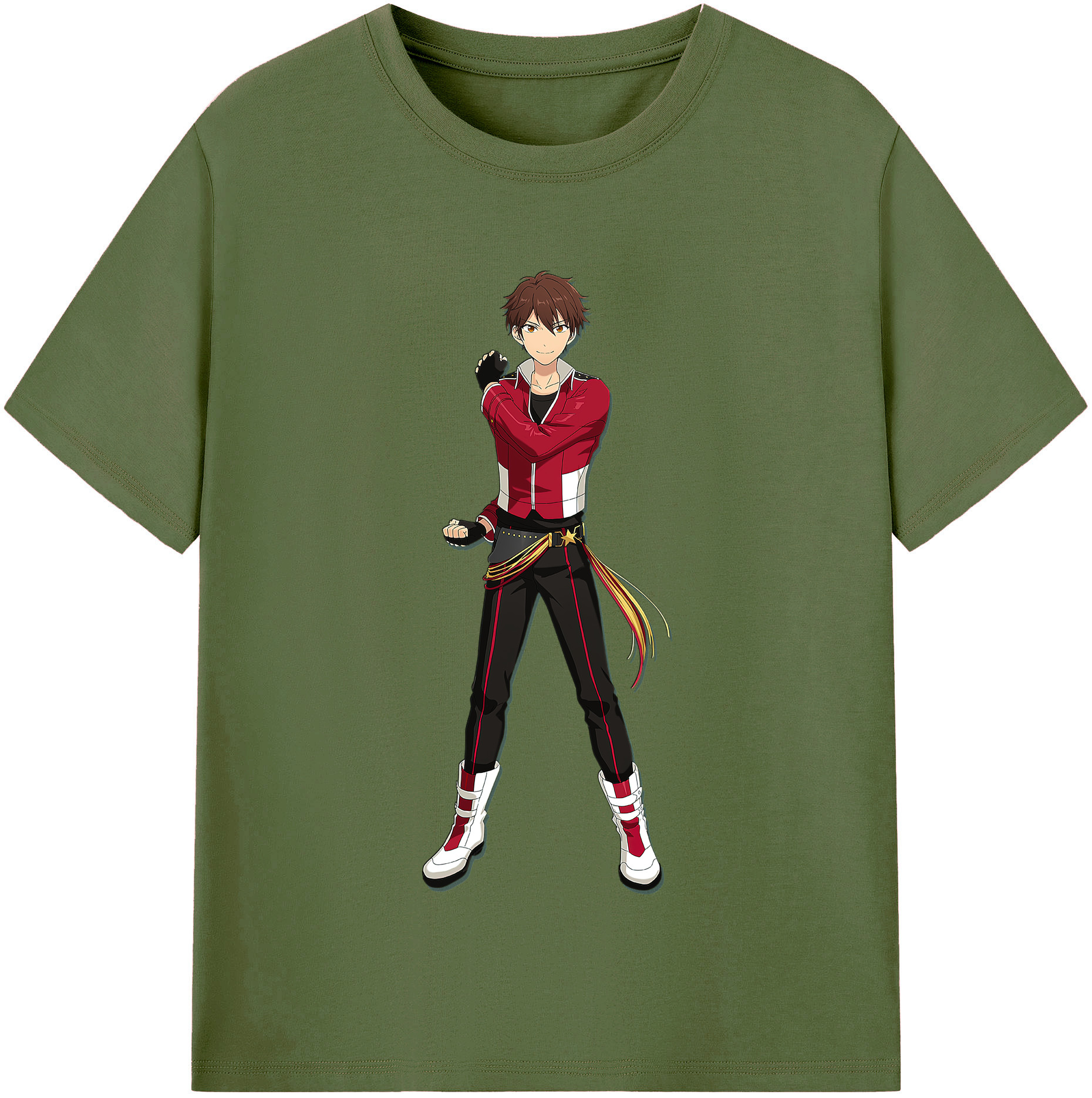 （画像用） あんさんぶるスターズ! Ensemble Stars 綿100％半袖Tシャツ（フロントプリント）